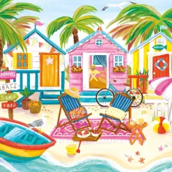 Magnolia Olivia Gibbs - Beach Huts* Déco Et Objets|Plages Et Îles De Rêve
