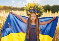 Grafika One World For Peace - Ukraine*Femme Hommes Et Femmes|Bébés Et Enfants