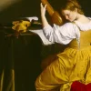 Grafika Orazio Gentileschi: La Joueuse de Luth, 1612/1620* De 2 000 Pièces|De 2 000 Pièces