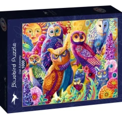 Bluebird Puzzle Owl Autonomy* Oiseaux|Art