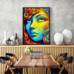 Enjoy Puzzle Painted Lady*Femme Hommes Et Femmes|Art