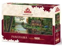 Art Puzzle Paix* Panoramique|Cottages Et Châlets