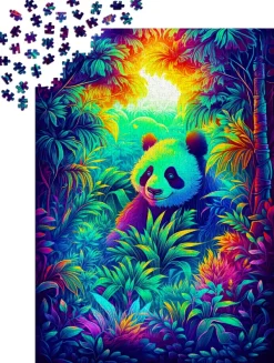 Enjoy Puzzle Panda Corner* Animaux Sauvages|Forêts, Fleurs Et Jardins