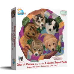 SunsOut Panier de Chiots* Forme|Chiens