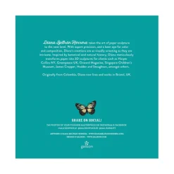 Galison Papillon Botanique - Puzzle de 500 Pièces avec Pièces Façonnées* Carré|Forêts, Fleurs Et Jardins