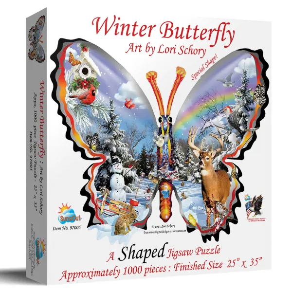 SunsOut Papillon d'Hiver*Enfant Forme|Pièces Xxl Enfants