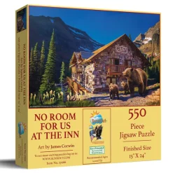 SunsOut Pas De Place Pour Nous À L'Auberge* Animaux De La Forêt|Cottages Et Châlets