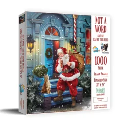 SunsOut Pas un Mot*Femme Noël|De 1 000 Pièces