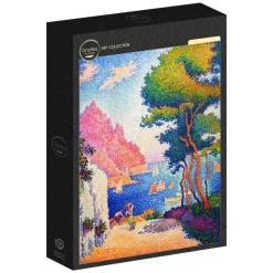 Grafika Paul Signac - Capo di Noli, 1898*Femme Bateaux|Hommes Et Femmes