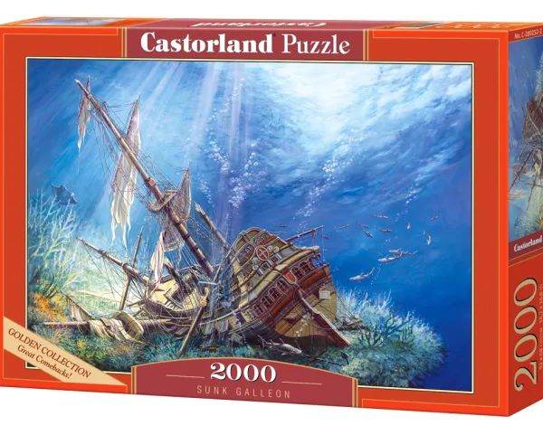 Castorland Épave marine* De 2 000 Pièces|De 2 000 Pièces