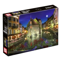 DToys Paysages nocturnes - France : Annecy* Villes Et Villages|De 1 000 Pièces
