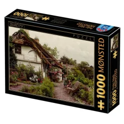 DToys Peder Mørk Mønsted - Children in the Flower Garden* Art|De 1 000 Pièces