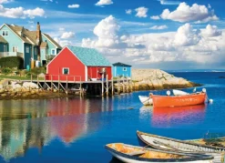 Eurographics Peggy's Cove Nova Scotia* Bateaux|Ports