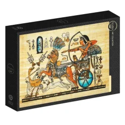 Grafika Peinture sur Papyrus Egyptien* Égypte, Pharaons Et Pyramides|De 1 000 Pièces