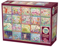 Cobble Hill Pensées Joyeuses*Femme De 2 000 Pièces|De 2 000 Pièces