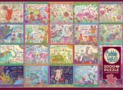 Cobble Hill Pensées Joyeuses*Femme De 2 000 Pièces|De 2 000 Pièces