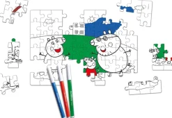 Clementoni Peppa Pig - Supercolor Double Face*Enfant Pièces Recto-Verso|Puzzles Pour Enfants