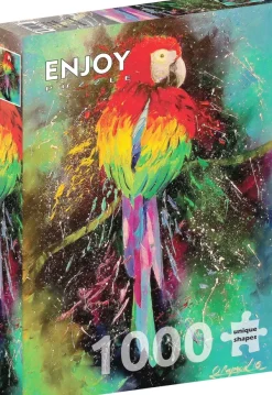 Enjoy Puzzle Perroquet Coloré* Oiseaux|Art