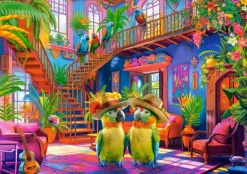 Castorland Perroquets au Paradis*Femme Oiseaux|Humour, Satire Et Wasgij