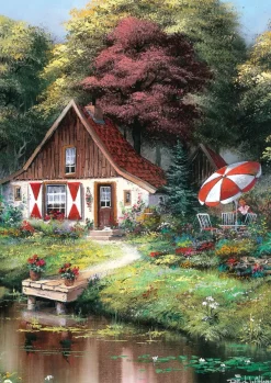Art Puzzle Petit-Déjeuner du Dimanche* Cottages Et Châlets|De 500 À 999 Pièces