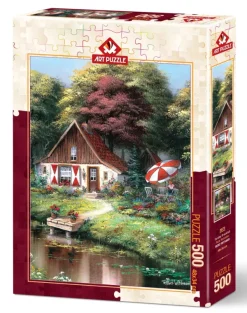 Art Puzzle Petit-Déjeuner du Dimanche* Cottages Et Châlets|De 500 À 999 Pièces