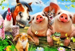 Bluebird Puzzle Petting Farm*Femme Animaux De La Ferme|Humour, Satire Et Wasgij