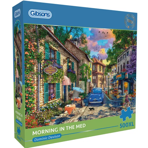 Gibsons Pièces XL - Matinée En Méditerranée*Enfant Forêts, Fleurs Et Jardins|De 500 À 999 Pièces