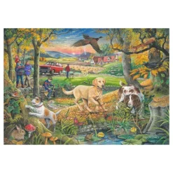 HOP - House of Puzzles Pièces XXL - Attrape-Moi Si Tu Peux*Enfant Chiens|Animaux De La Forêt