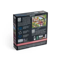 HOP - House of Puzzles Pièces XXL - Au Dessus et en Dessous*Enfant Bateaux|Forêts, Fleurs Et Jardins