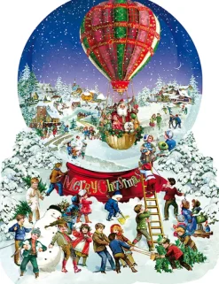 SunsOut Pièces XXL - Barbara Behr - Old Fashioned Snow Globe*Femme Forme|Pièces Xxl Adultes