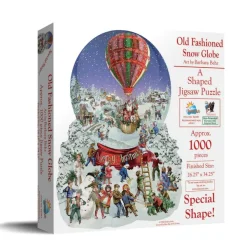 SunsOut Pièces XXL - Barbara Behr - Old Fashioned Snow Globe*Femme Forme|Pièces Xxl Adultes