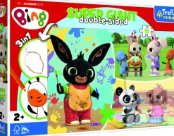 Trefl Pièces XXL - Bing*Enfant Pièces Recto-Verso|Puzzles Pour Enfants