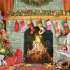 Eurographics Pièces XXL - Christmas by the Fireplace*Femme/Enfant Déco Et Objets|Noël