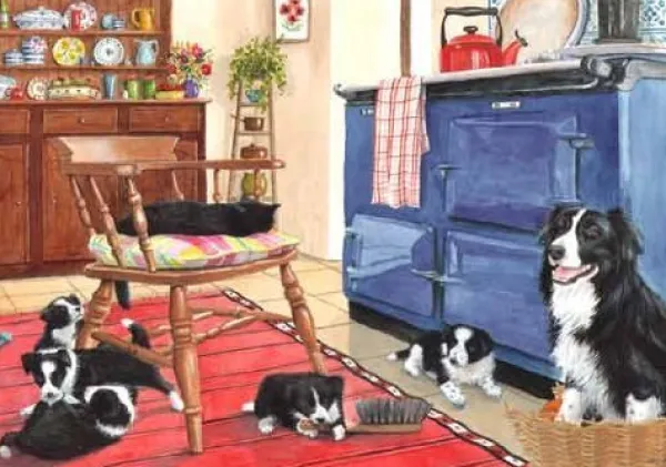 HOP - House of Puzzles Pièces XXL - Cinq Contre Cinq*Enfant À Partir De 9 Ans|Chiens