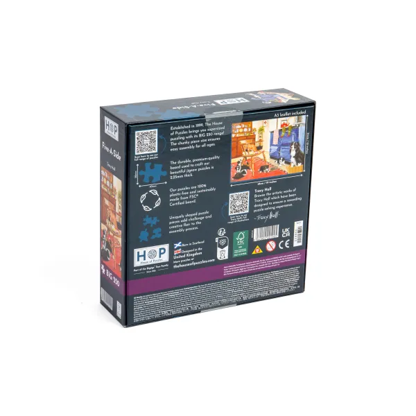 HOP - House of Puzzles Pièces XXL - Cinq Contre Cinq*Enfant À Partir De 9 Ans|Chiens