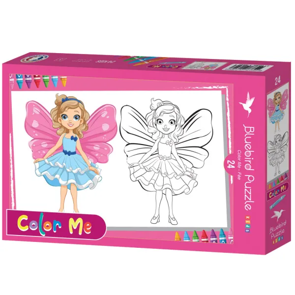 Bluebird Puzzle Pièces XXL - Color Me - Fée*Femme/Enfant Art Pour Les Enfants|Anges