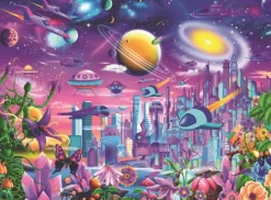 Ravensburger Pièces XXL - Cosmic City*Enfant À Partir De 9 Ans|Villes Et Villages