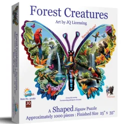 SunsOut Pièces XXL - Créatures De La Forêt Papillon*Enfant Forme|Animaux De La Forêt