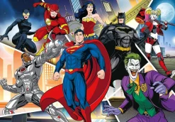 Clementoni Pièces XXL - DC Comics*Enfant À Partir De 9 Ans|Puzzles Pour Enfants
