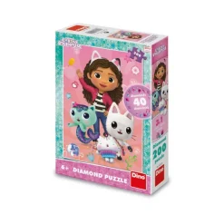 Dino Pièces XXL - Diamant-Puzzle - Maison de Poupée de Gabby*Femme/Enfant À Partir De 9 Ans|Puzzles Pour Enfants