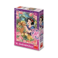 Dino Pièces XXL - Diamond Puzzle - Blanche Neige*Enfant À Partir De 9 Ans|Puzzles Pour Enfants