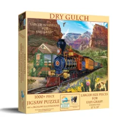 SunsOut Pièces XXL - Dry Gulch* Pièces Xxl Adultes|Trains