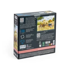 HOP - House of Puzzles Pièces XXL - Faire Du Foin*Enfant Tracteurs|Rétros Et Nostalgie