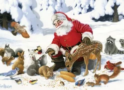 Cobble Hill Pièces XXL - Family - Santa Claus and Friends*Femme Pièces Xxl Adultes|Animaux De La Forêt