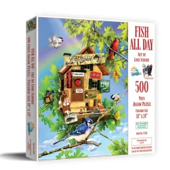 SunsOut Pièces XXL - Fish All Day*Enfant Oiseaux|Déco Et Objets