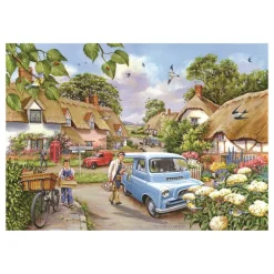 HOP - House of Puzzles Pièces XXL - Fraîcheur Du Matin*Enfant Rétros Et Nostalgie|Cottages Et Châlets