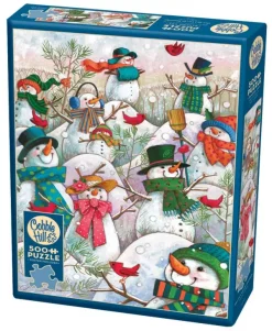 Cobble Hill Pièces XXL - Hill of a Lot of Snowmen*Femme Pièces Xxl Adultes|Humour, Satire Et Wasgij