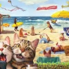 Eurographics Pièces XXL - Interdit aux chats*Femme/Enfant Pièces Xxl Adultes|Chats