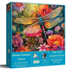 SunsOut Pièces XXL - Jardin de Printemps en Paix*Enfant Autres Animaux|Forêts, Fleurs Et Jardins