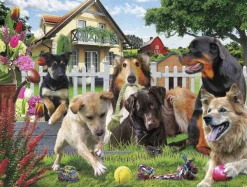 SunsOut Pièces XXL - Joue avec Nous, s'il te Plaît*Enfant Chiens|De 500 À 999 Pièces